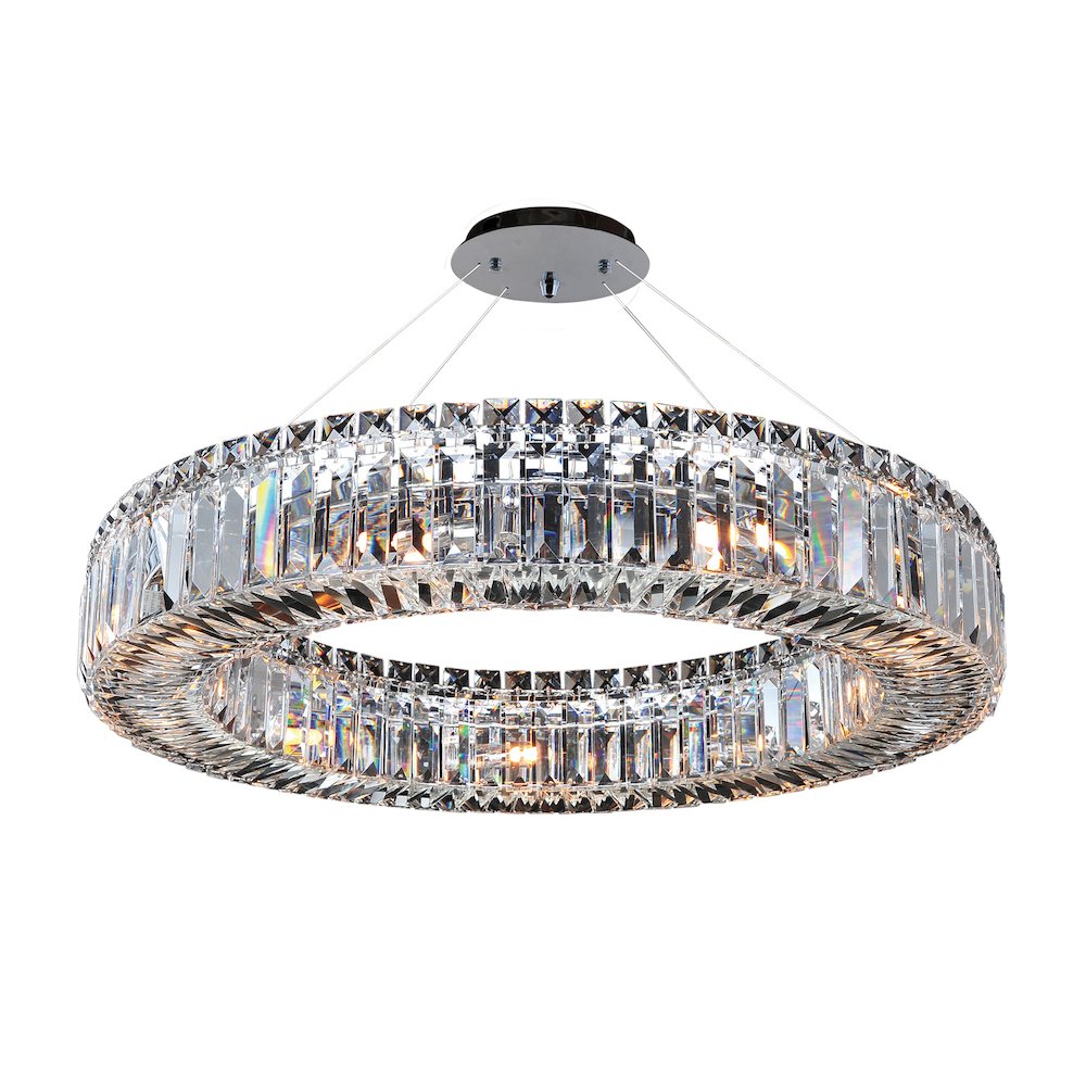 Rondelle 26 Inch Pendant. Picture 1
