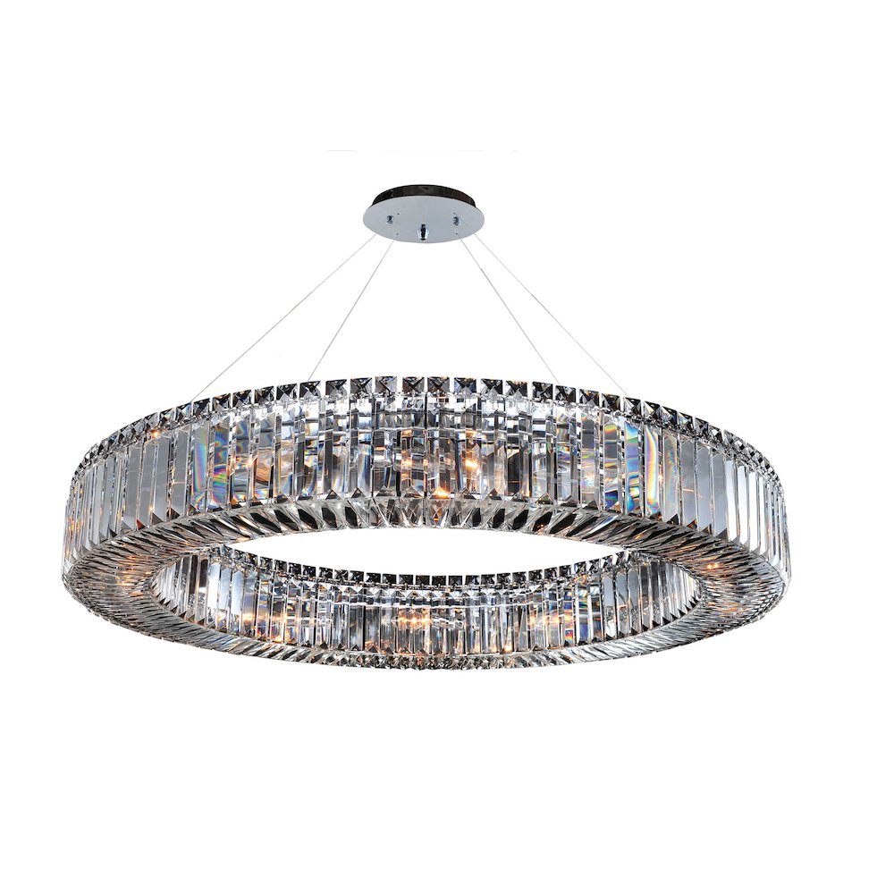 Rondelle 35.5 Inch Pendant. Picture 1