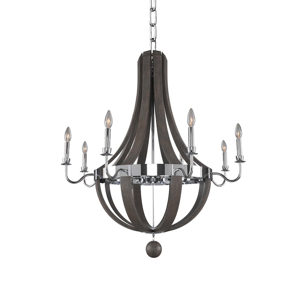Sharlow 8 Light Chandelier. Picture 1