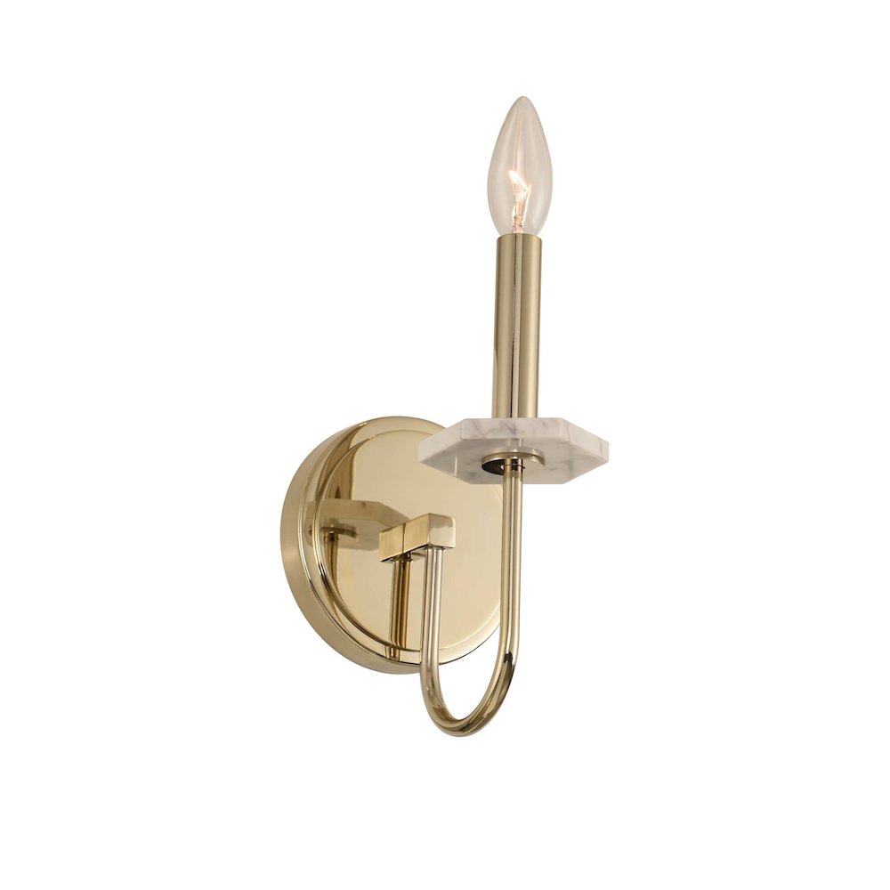 Carrara 1 Light Wall Bracket. Picture 1