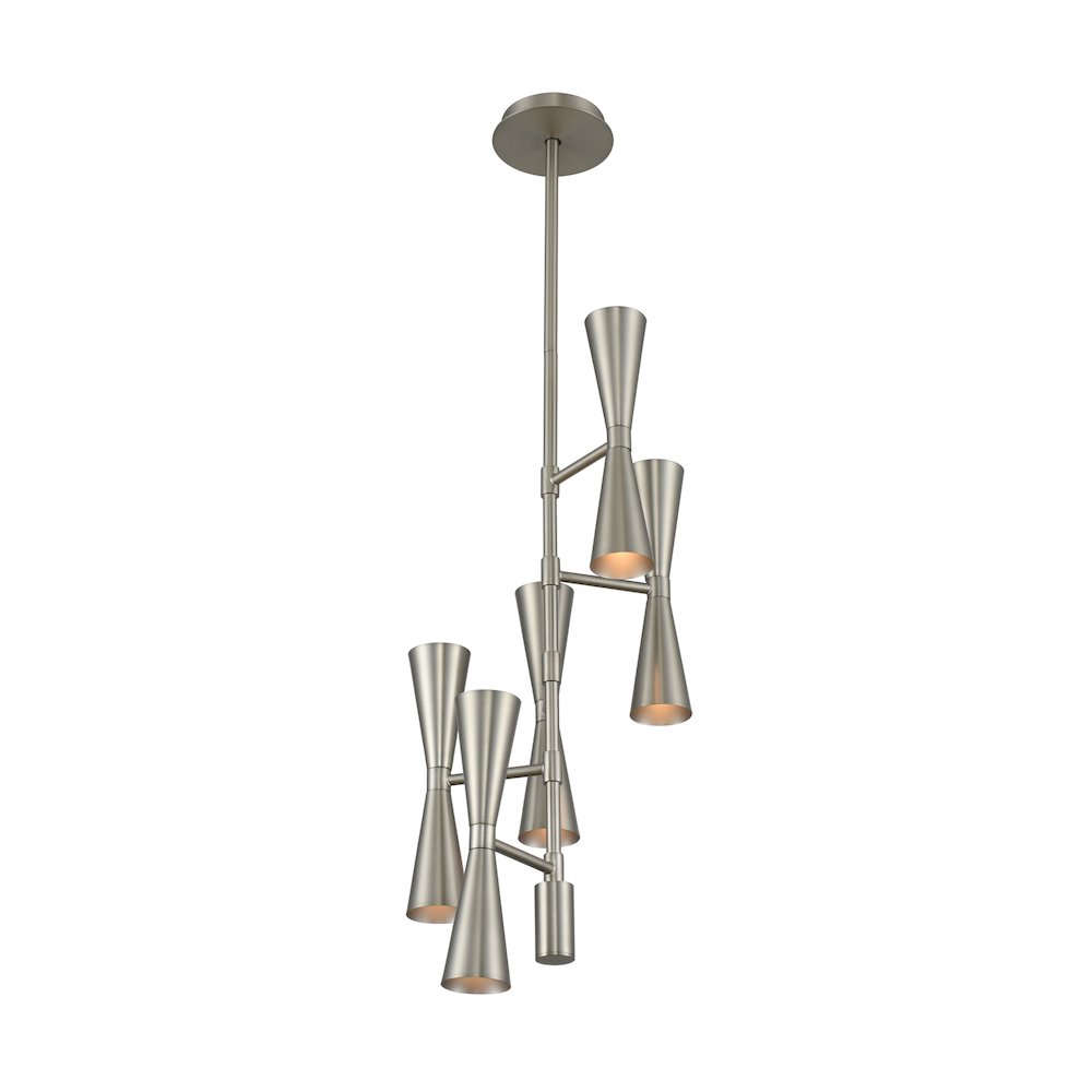 Milo 10 Light Foyer Chandelier. Picture 1