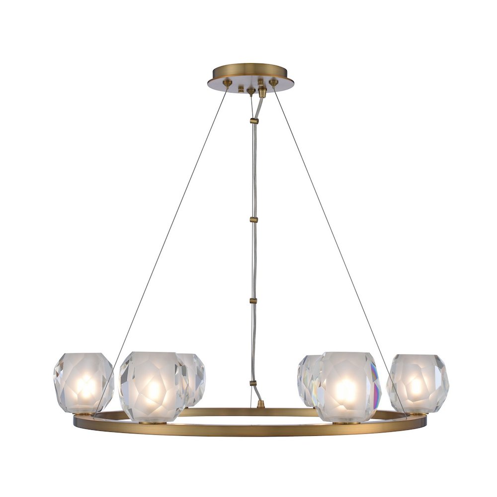 Stella 6 Light Pendant. Picture 1