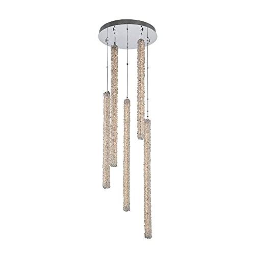 Lina 5 Column LED Foyer. Picture 1