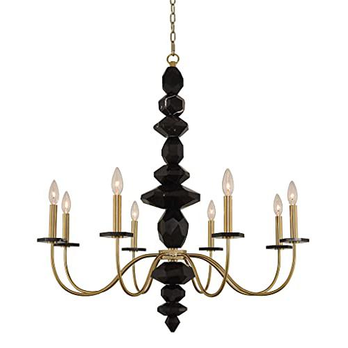 Piedra 8 Light Chandelier. Picture 1