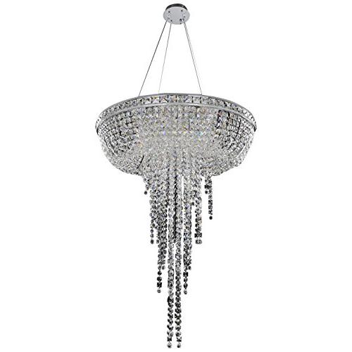 Cascata 32 Inch Convertible Pendant - Flush Mount. Picture 1