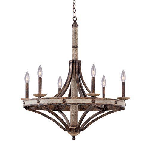 Florentine Heritage 6-Light Chandelier, Belen Kox. Picture 1
