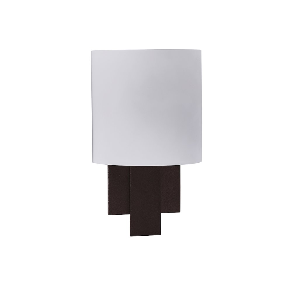 Espille 12.25-in 1 Light (60-watt) Bronze ADA Wall Sconce. Picture 1