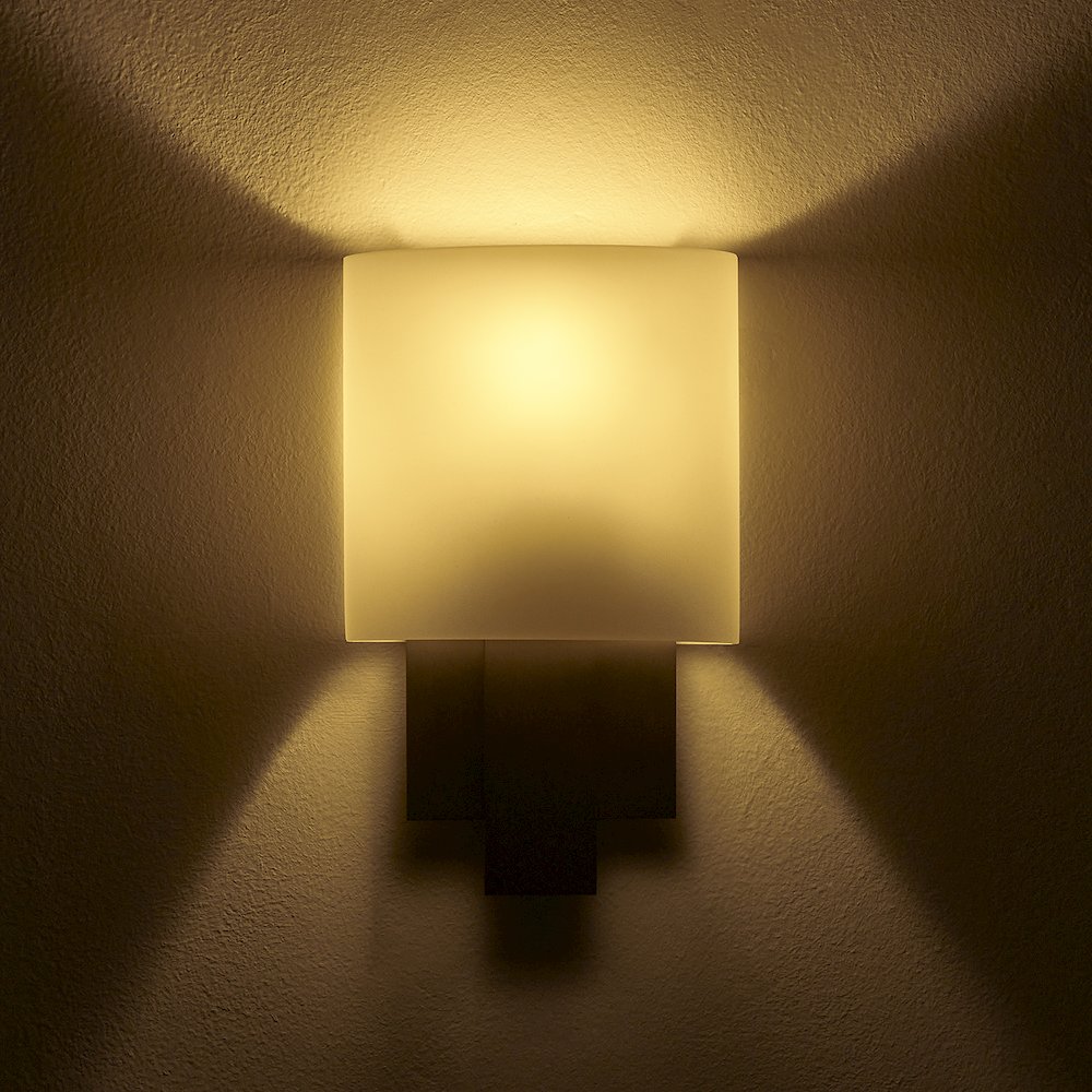 Espille 12.25-in 1 Light (60-watt) Satin Nickel ADA Wall Sconce. Picture 7