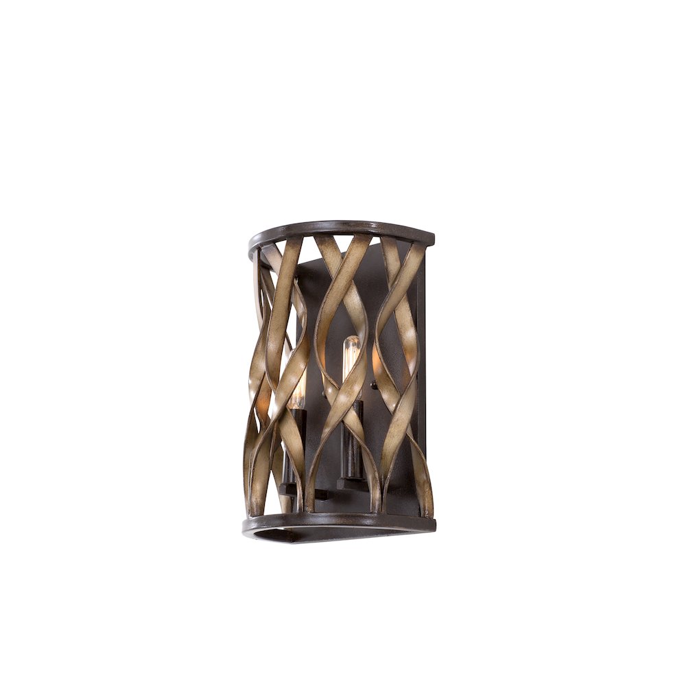 Soho 2 Light Wall Sconce. Picture 1