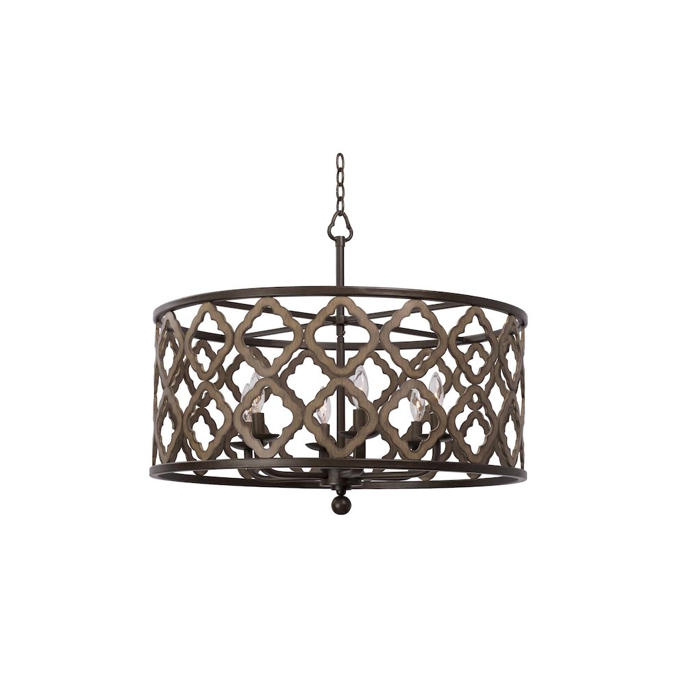 Whittaker 6 Light Pendant. Picture 1