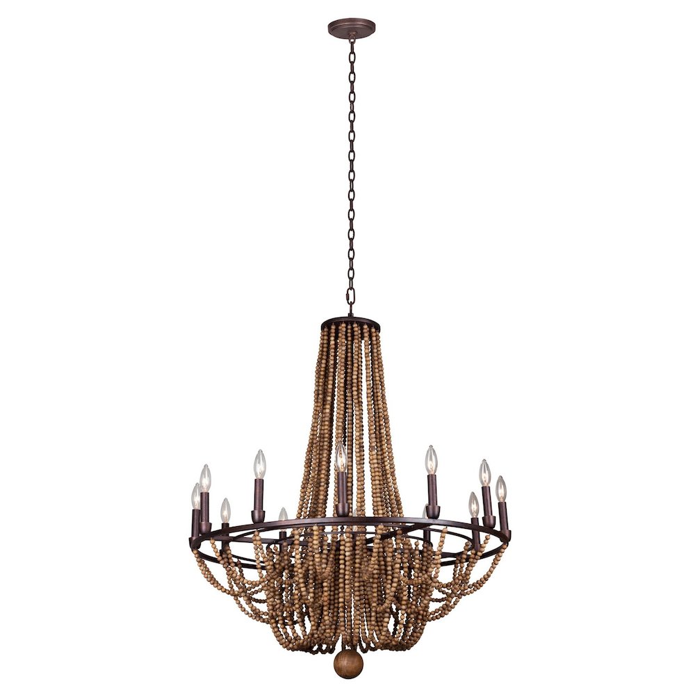 Beechwood 12 Light Chandelier. Picture 1