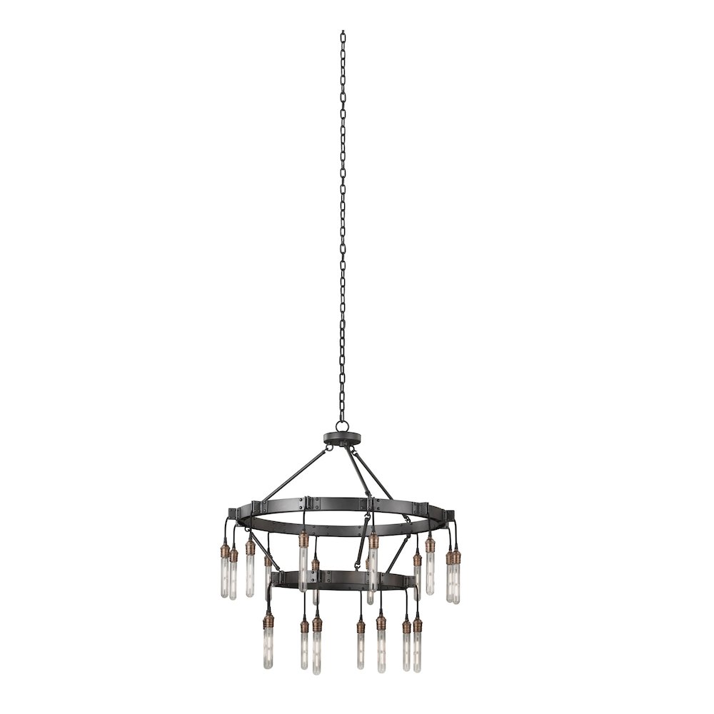Stuyvesant 8+12 Light 2 Tier Chandelier. Picture 1