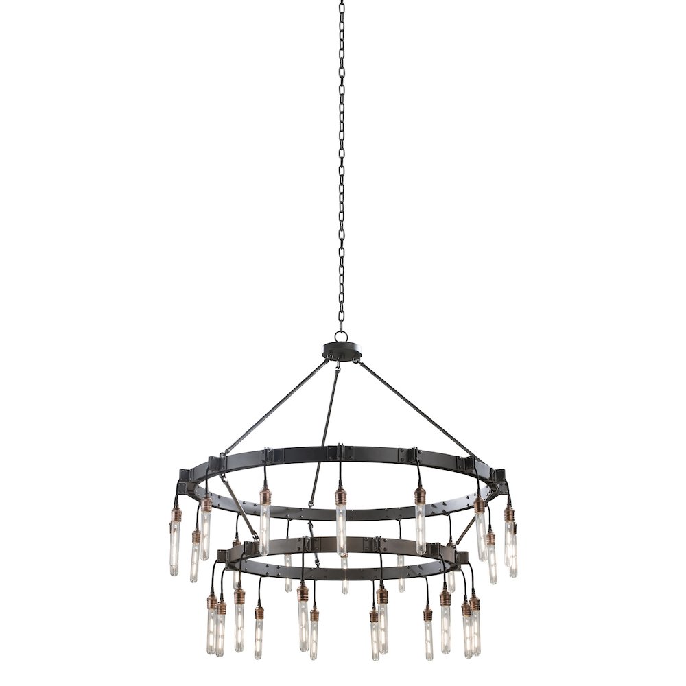 Stuyvesant 12+16 Light 2 Tier Chandelier. Picture 1