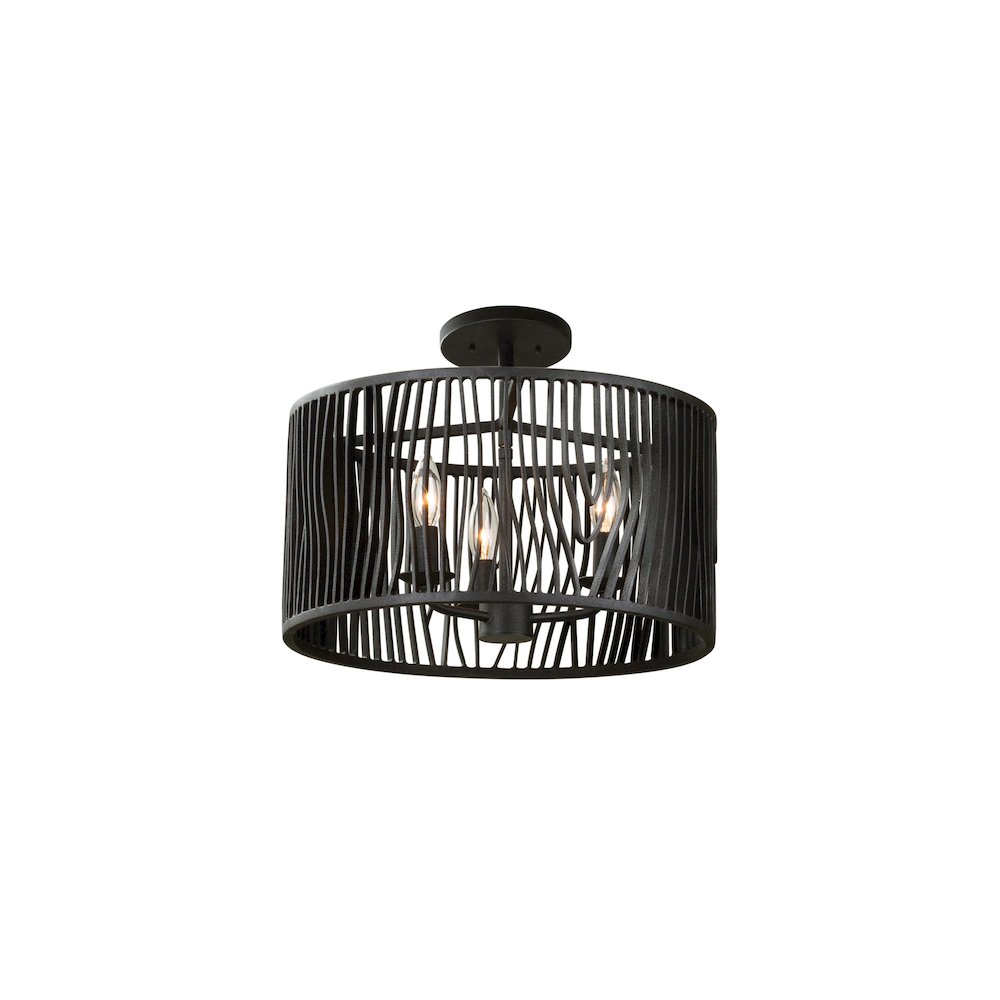 Morre 16 Inch Convertible Pendant / Semi Flush. Picture 1