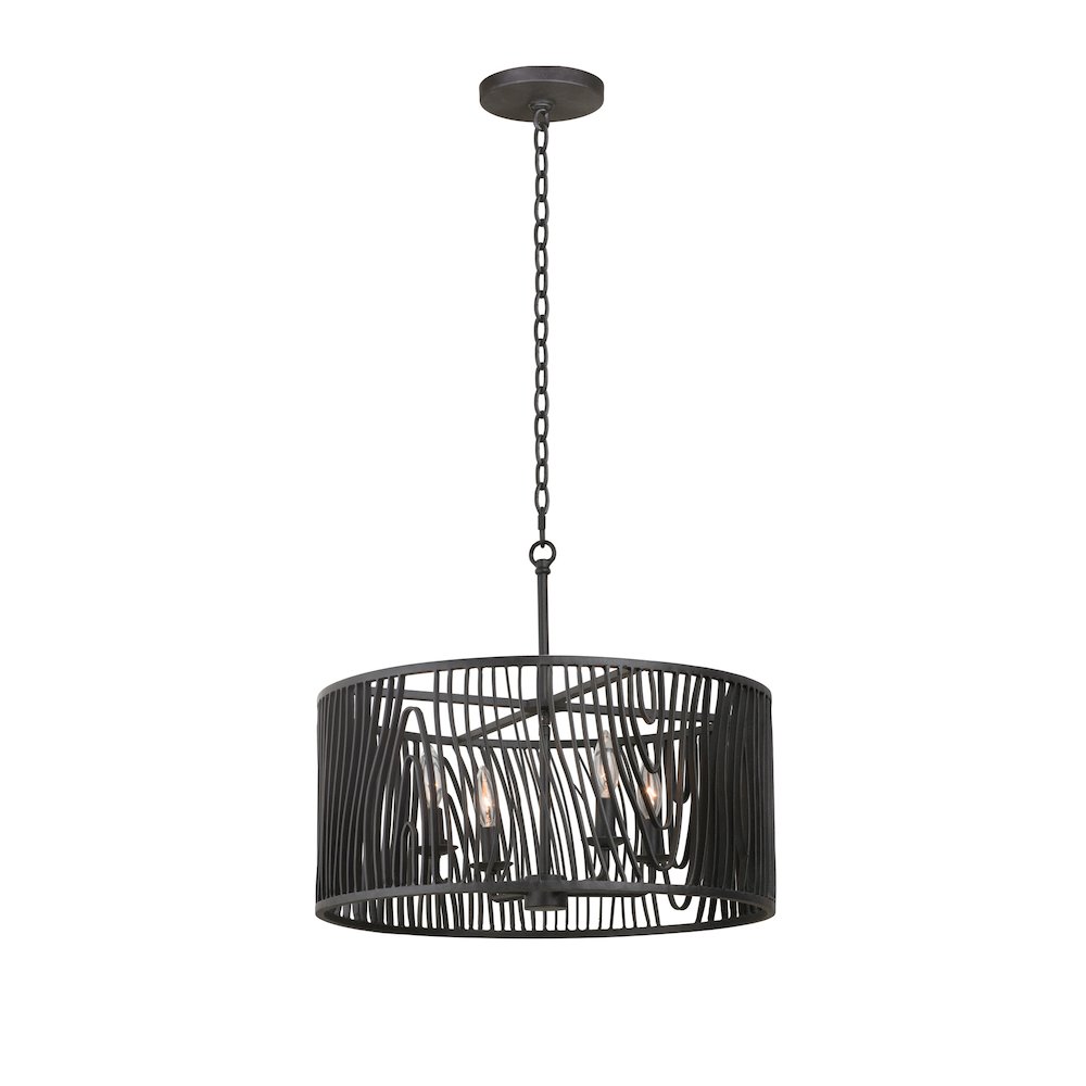 Morre 21 Inch Convertible Pendant / Semi Flush. Picture 1