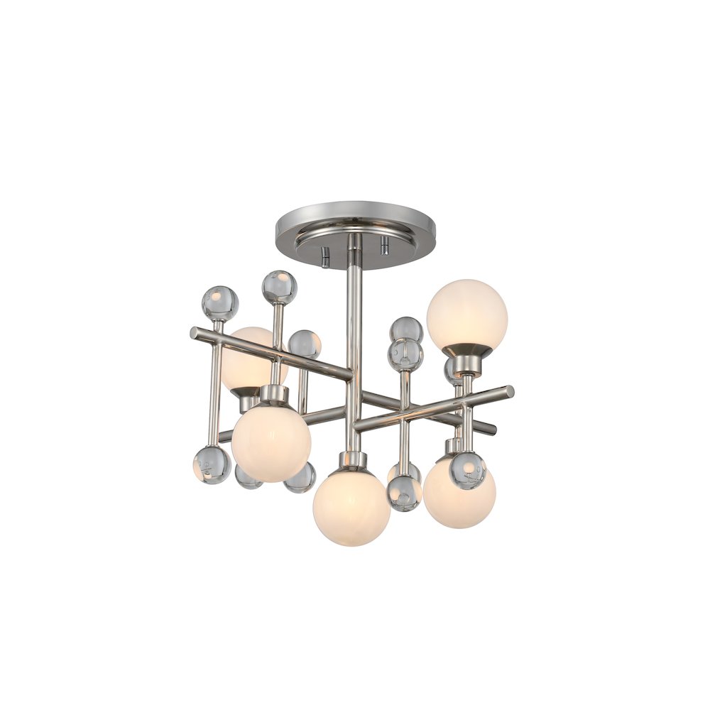 Mercer 5 Light Semi Flush. Picture 1