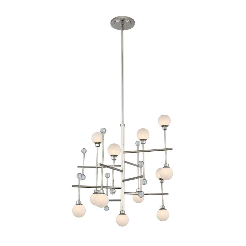 Mercer 12 Light Chandelier. Picture 1
