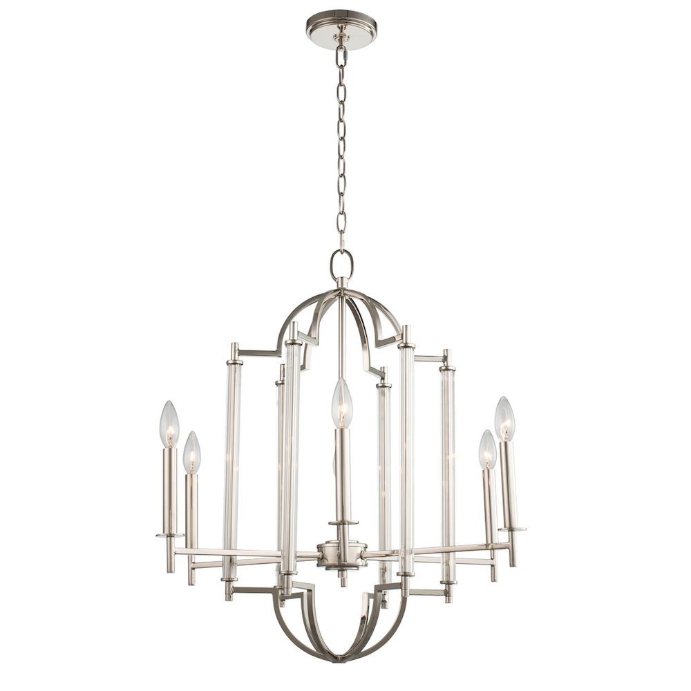 Provence 6 Light Chandelier. Picture 1