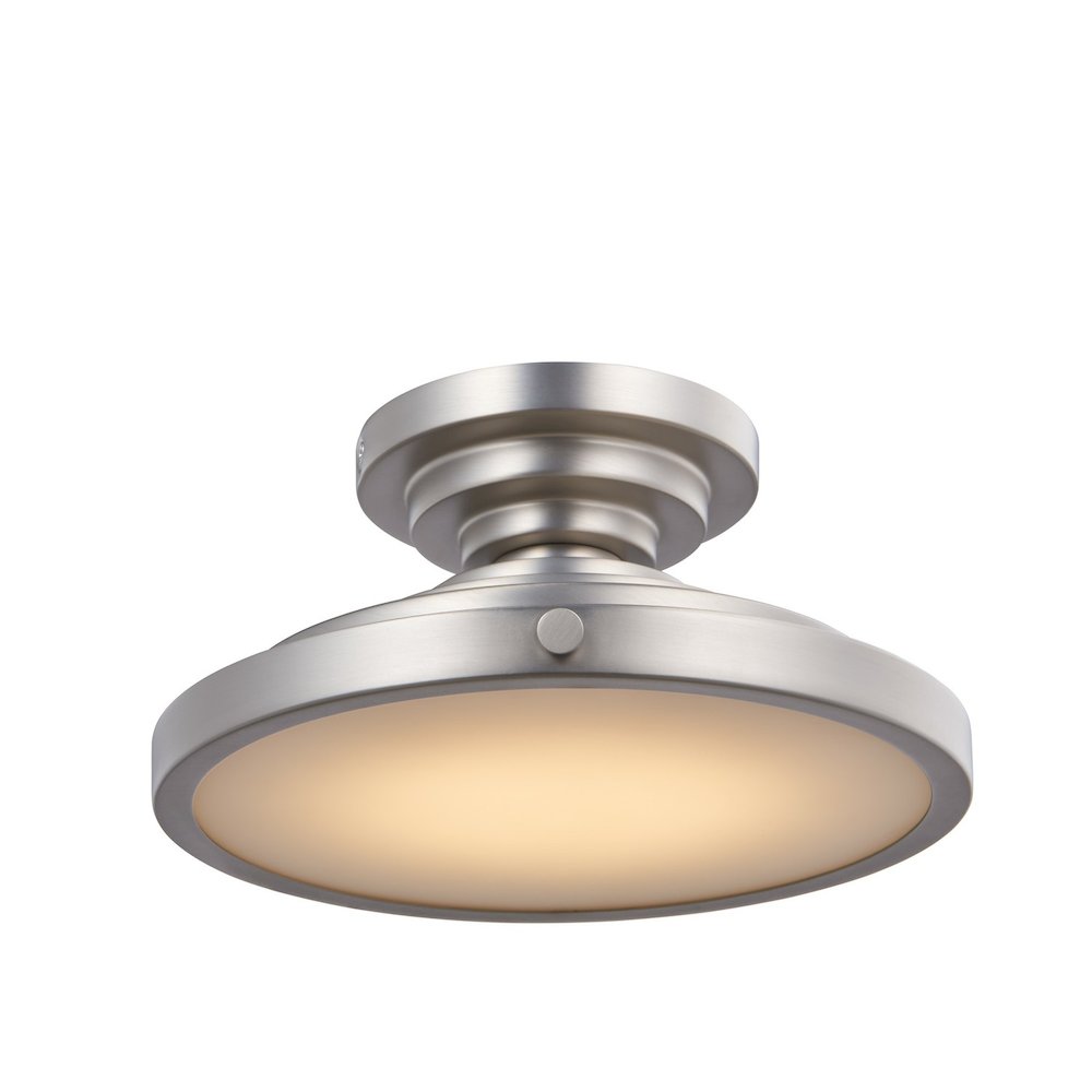 Pasos 10 in LED Flush Mount. Picture 1