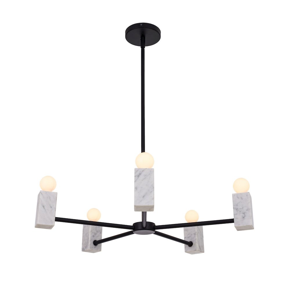 Quadra 5 Lt Pendant. Picture 1