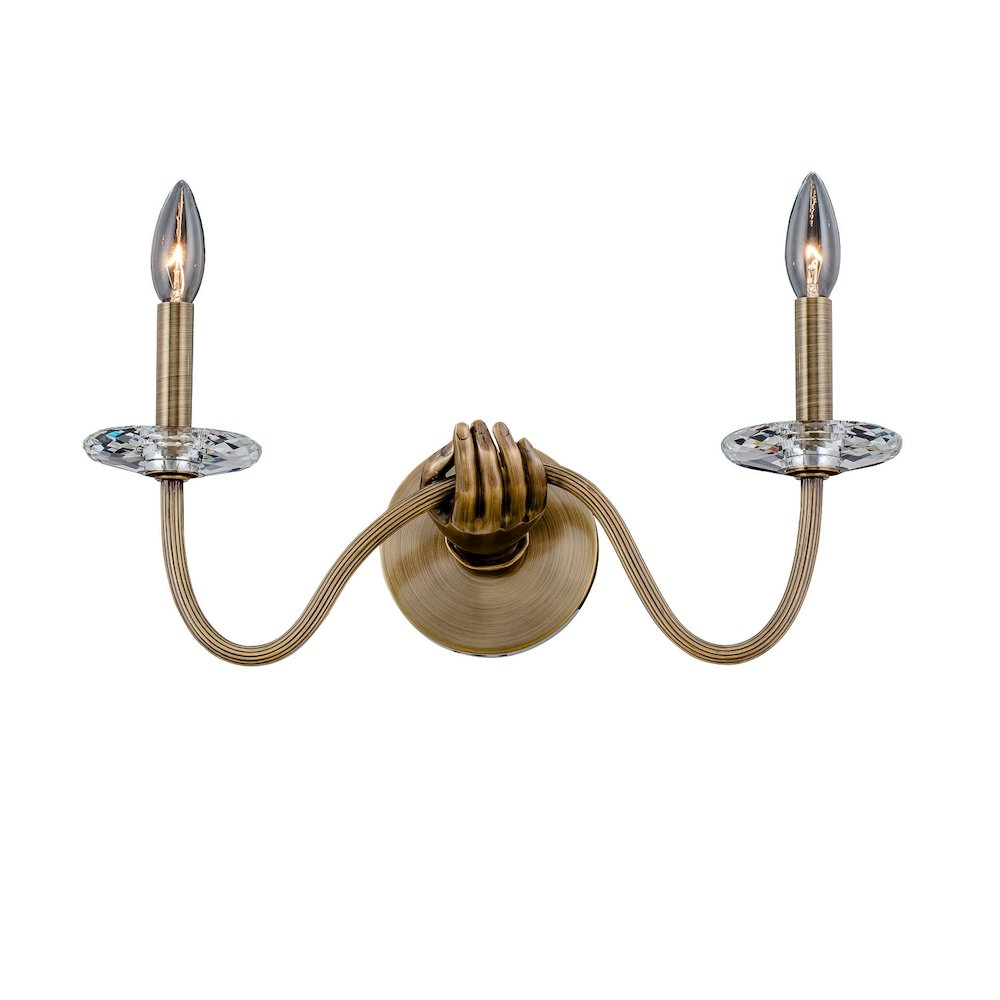 Venus 2 Light Wall Sconce. Picture 1