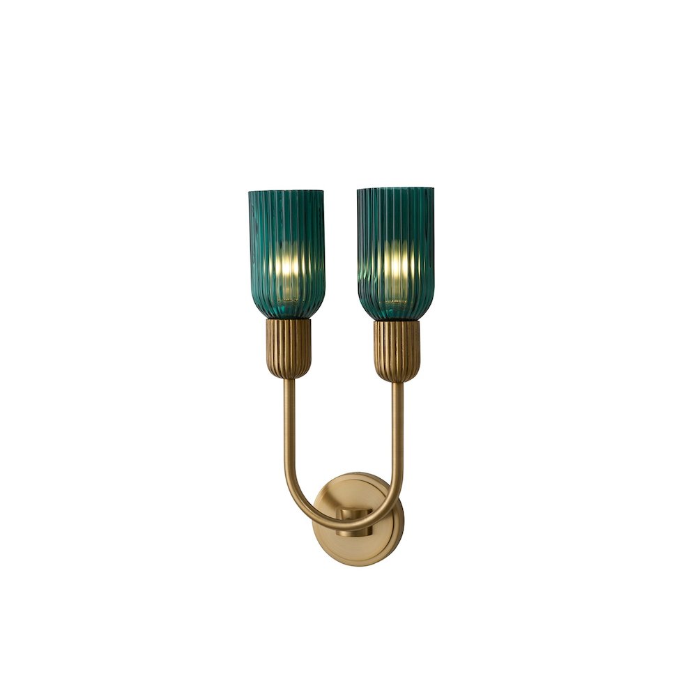Verde 2 Lt Wall Sconce. Picture 1
