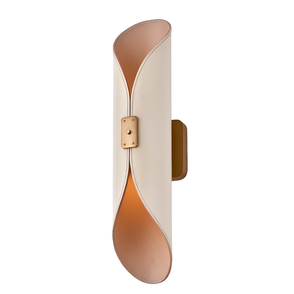 Cape LED White Wall Sconce. Picture 1