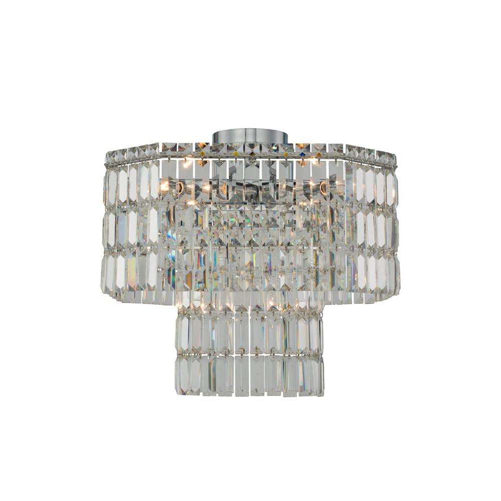 Livelli 18 Inch Semi Flush. Picture 1