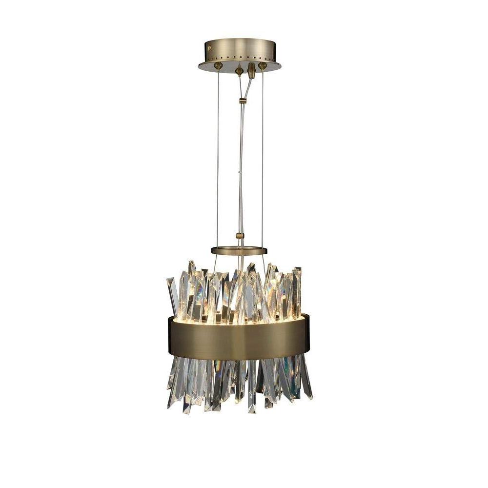 Glacier 10 Inch LED Mini Pendant. Picture 1