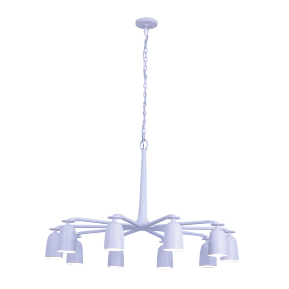 Gabardine 10 Lt Chandelier. Picture 1