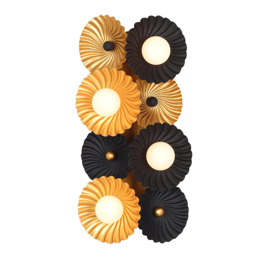 Damask 4 LT Wall Sconce. Picture 1