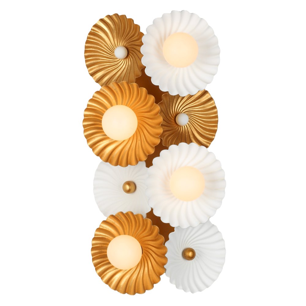 Damask 4 LT Wall Sconce. Picture 1