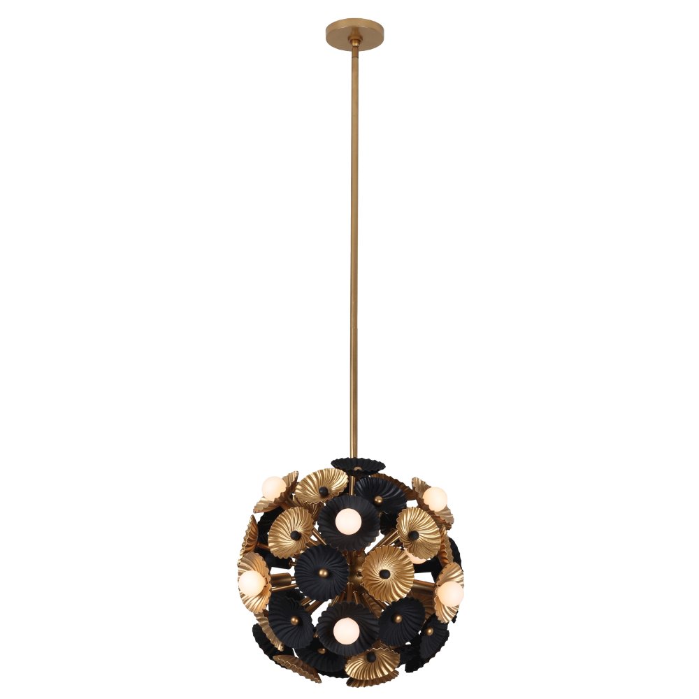 Damask 15 LT Semi Flush/Convertible. Picture 1