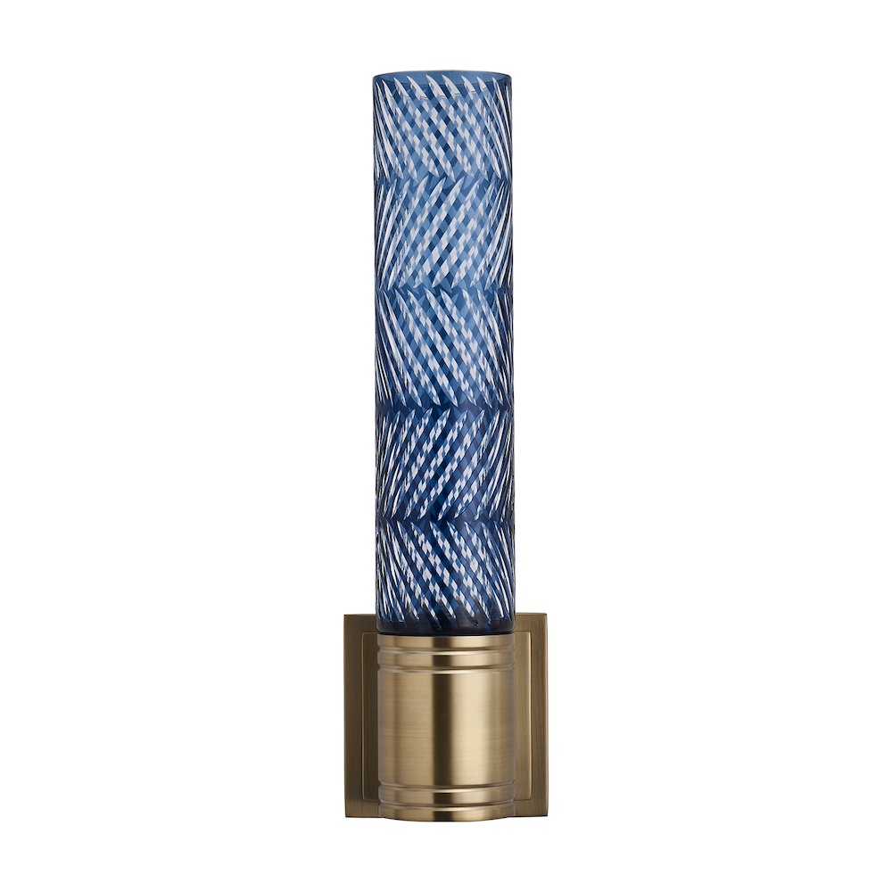 Kiriko 16.25-in (6-watt) LED Winter Brass Wall Sconce. Picture 3