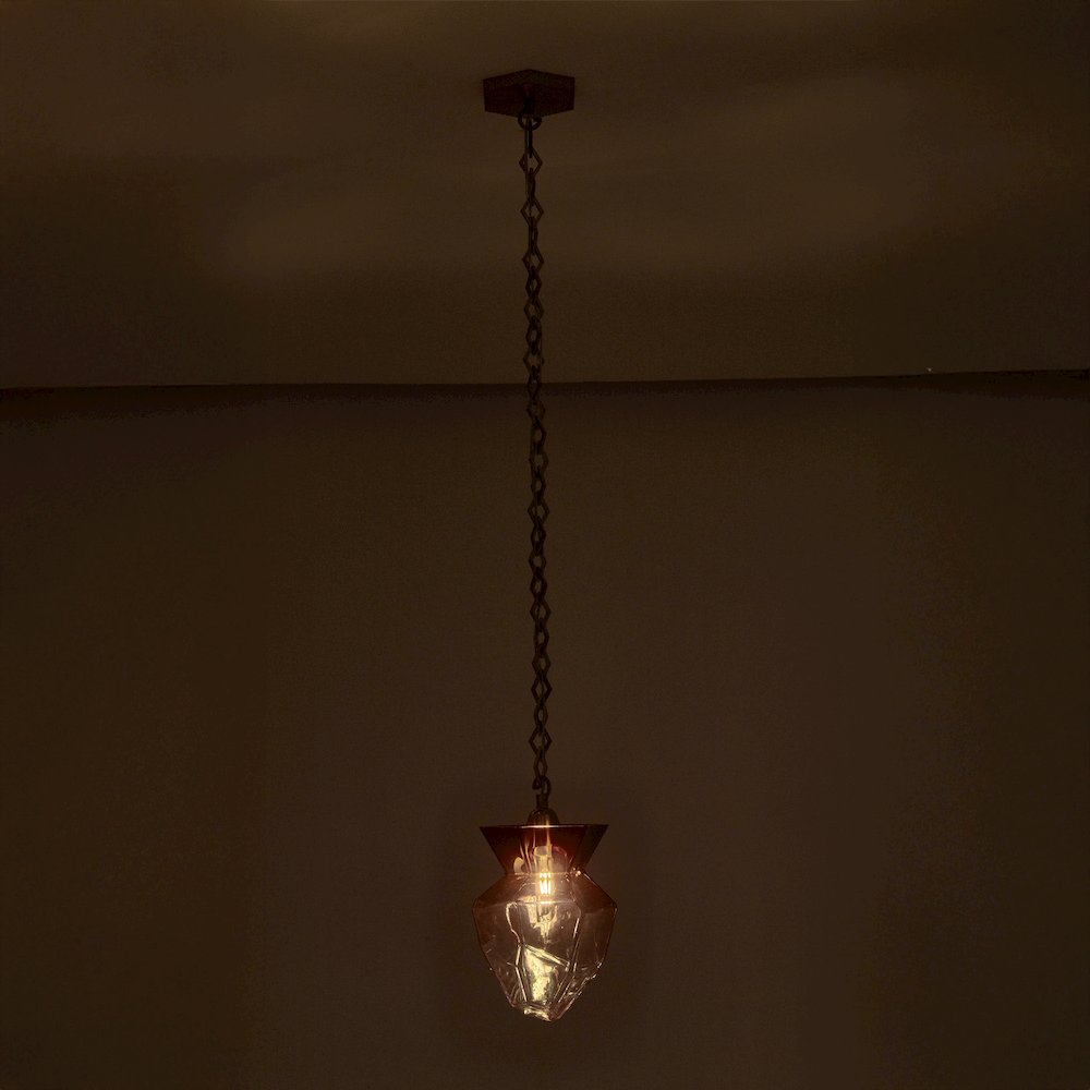 Bolsa 8-in 1 Light (40-watt) Winter Brass Pendant. Picture 8