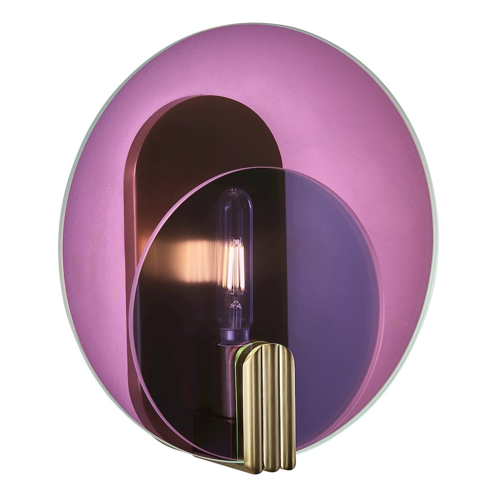Optics 11-in 1 Light (6-watt) Winter Brass Wall Sconce. Picture 17