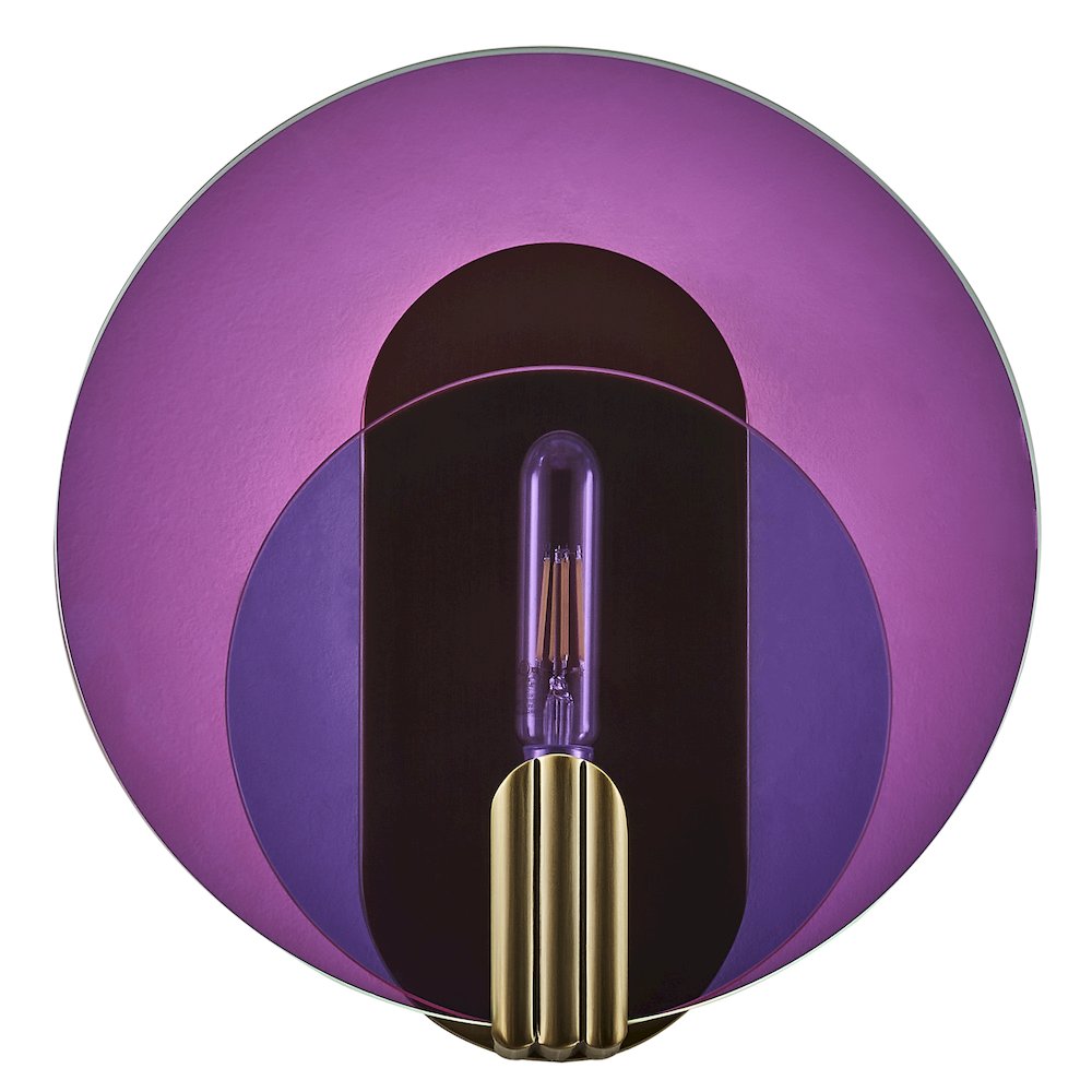 Optics 11-in 1 Light (6-watt) Winter Brass Wall Sconce. Picture 19