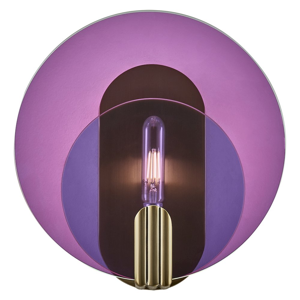 Optics 11-in 1 Light (6-watt) Winter Brass Wall Sconce. Picture 20