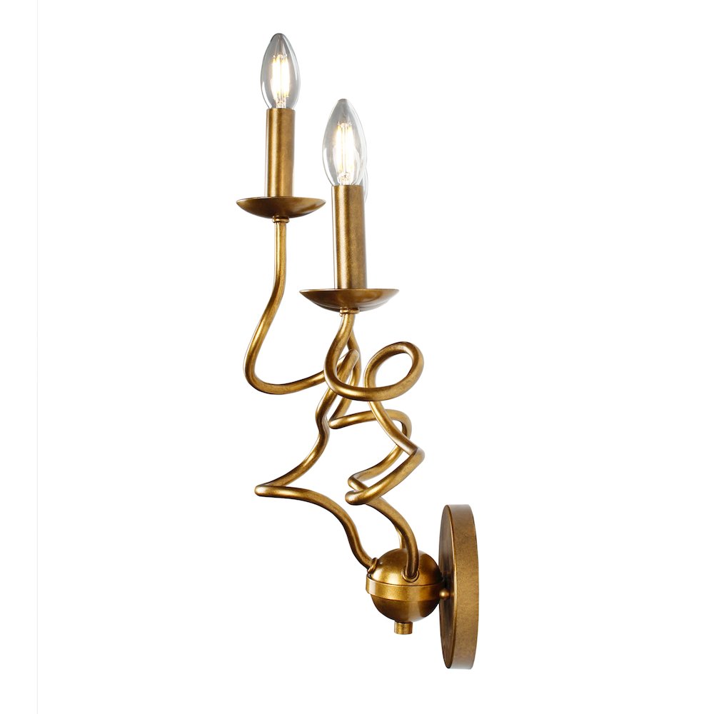 Rizo 22-in 3 Light (40-watt) Oil Rubbed Bronze Wall Sconce. Picture 4