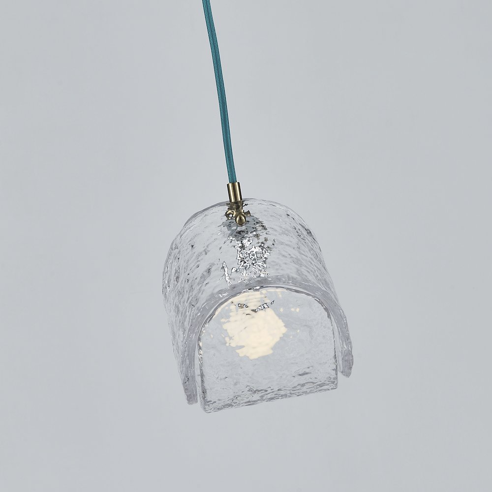 Pallina 7.5-in 1 Light (40-watt) Winter Brass Pendant. Picture 5