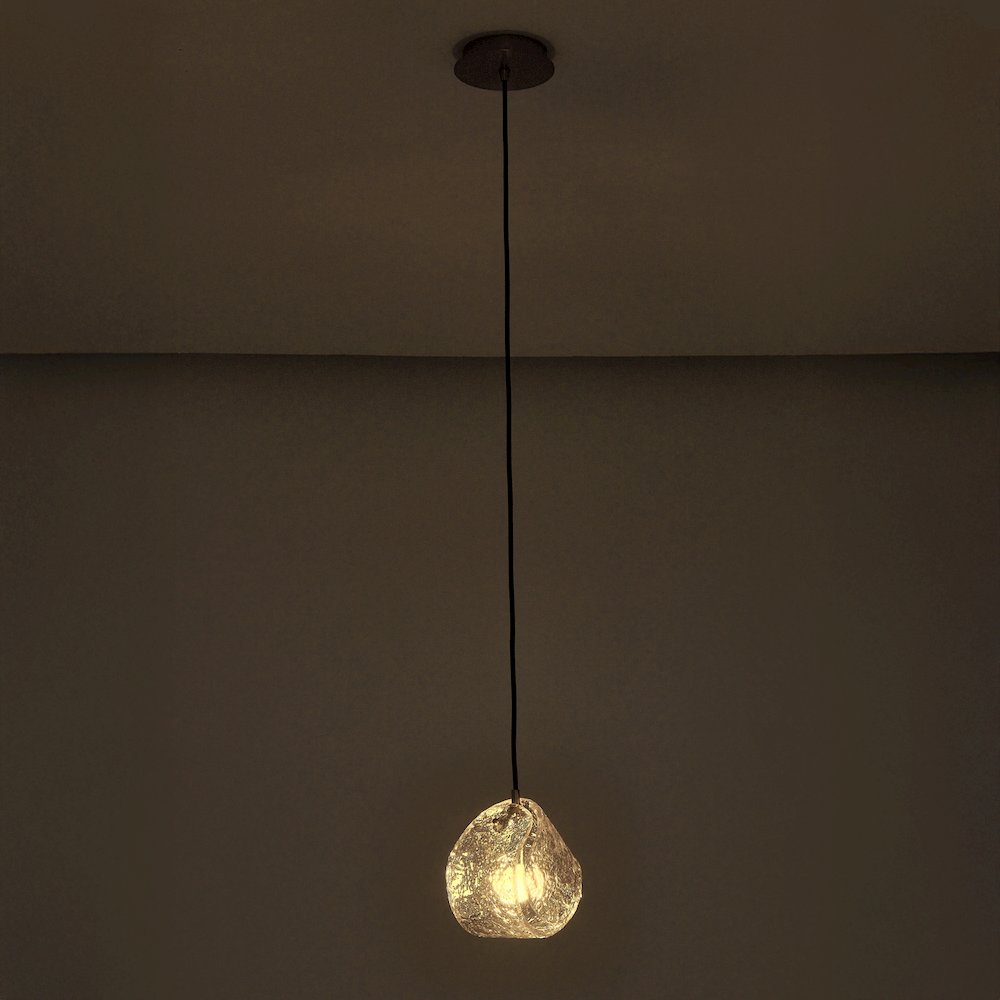 Pallina 7.5-in 1 Light (40-watt) Winter Brass Pendant. Picture 8