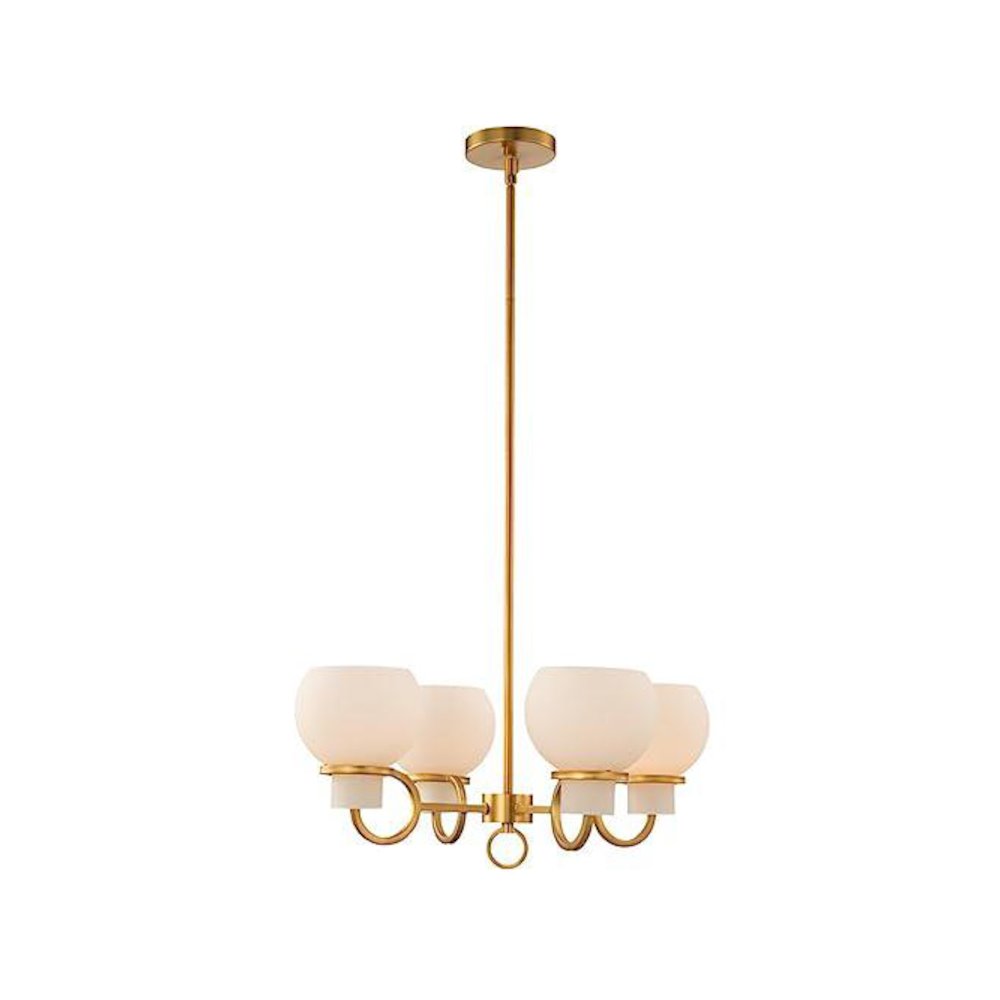 Ascher 4 Light Chandelier. Picture 1