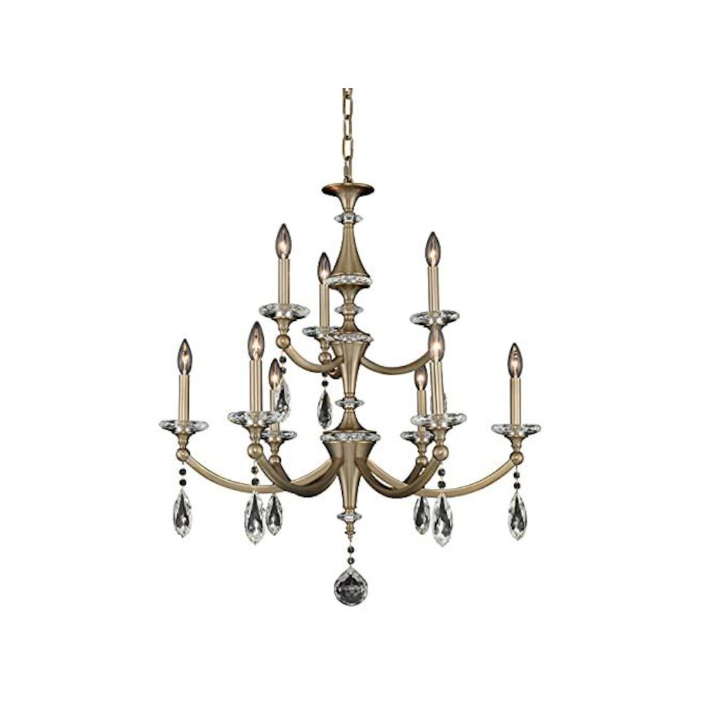 Floridia (6+3) Light 2 Tier Chandelier. Picture 1