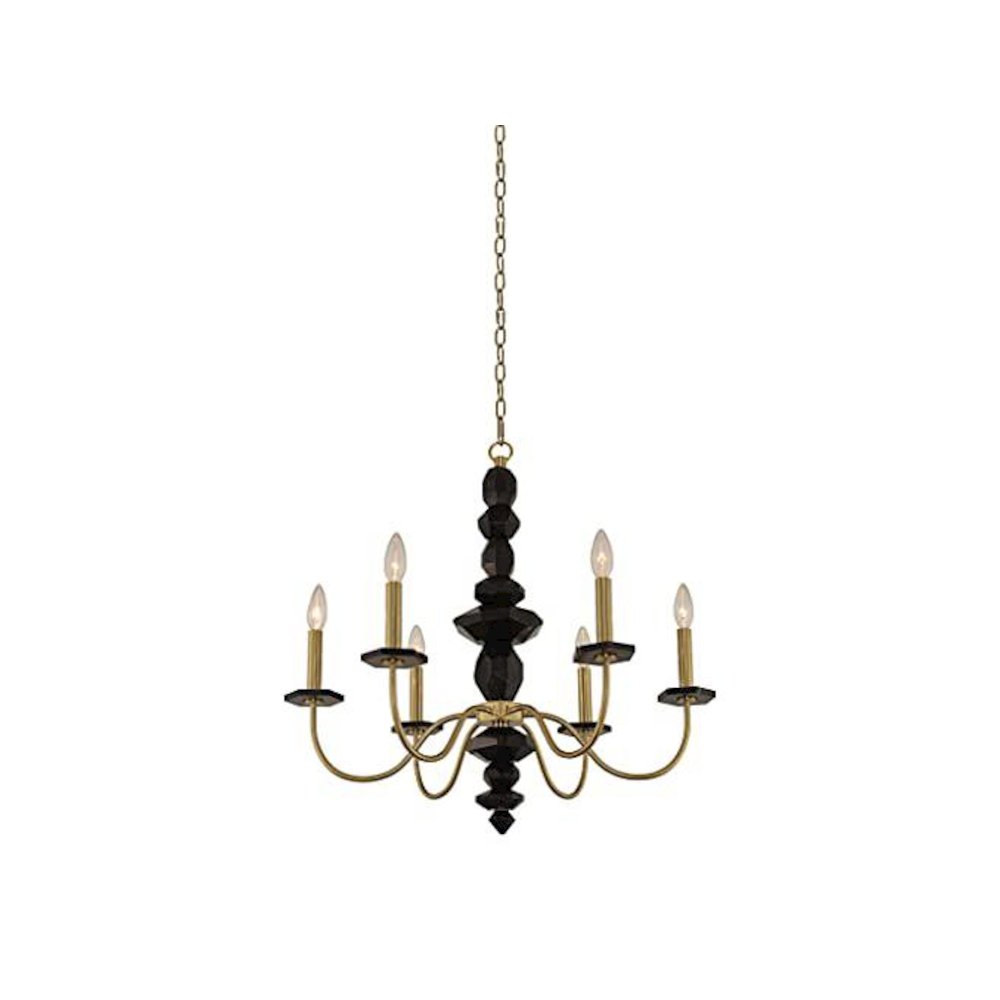 Piedra 6 Light Chandelier. Picture 1