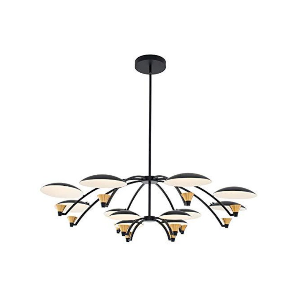 Redding 2 Tier LED Chandelier (4+8 Light). Picture 1