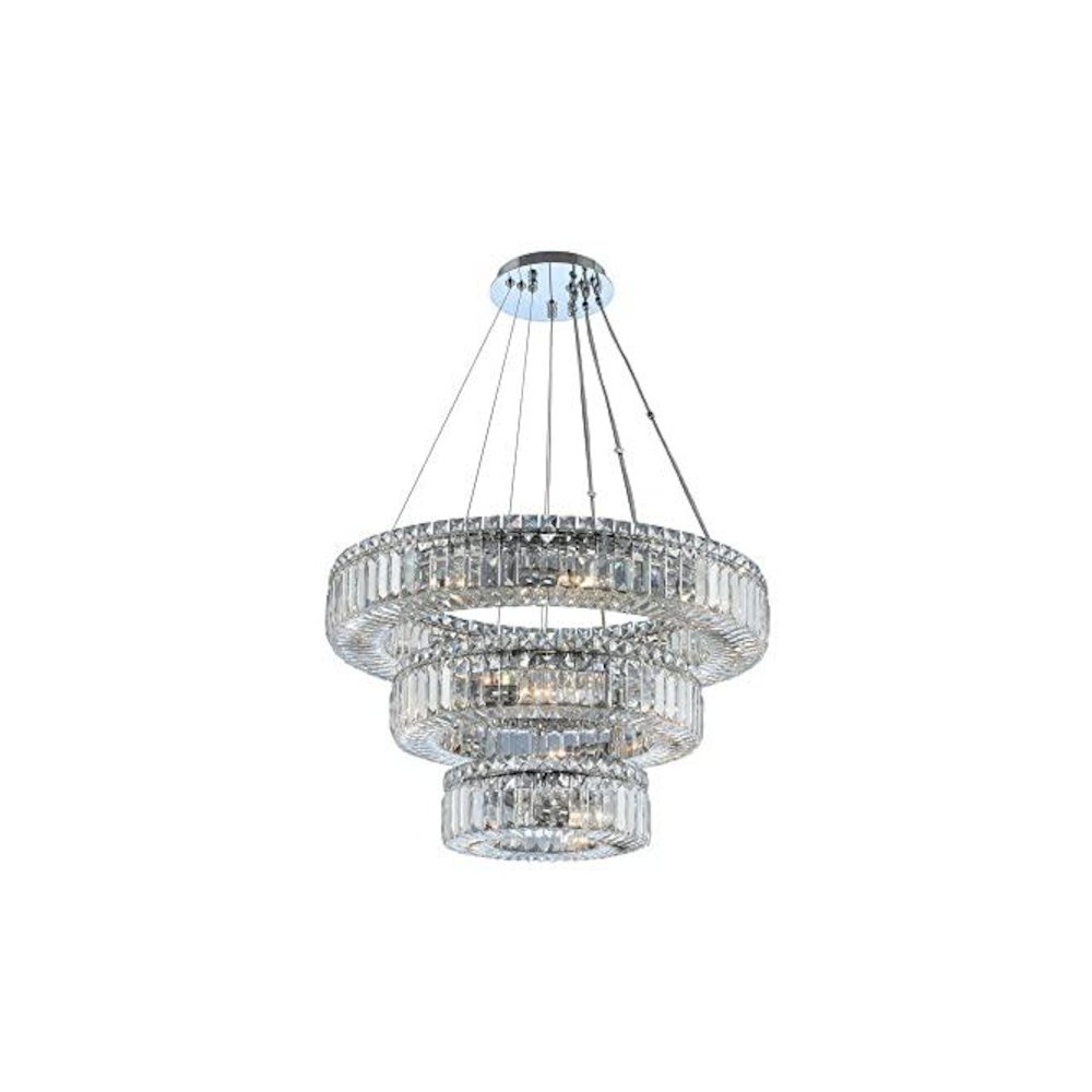 Rondelle (12 + 18 + 26) Inch 3 Tier Pendant. Picture 1