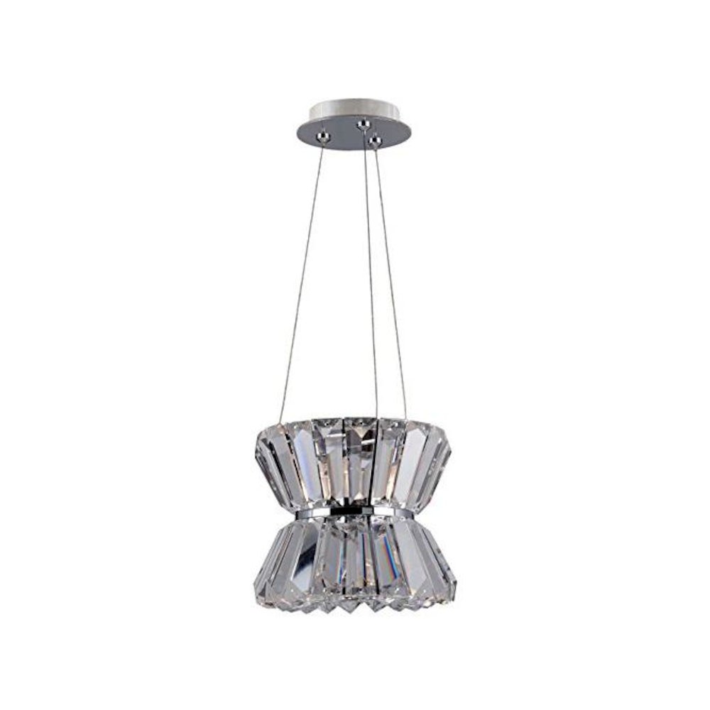 Armanno 8 Inch Round Mini Pendant. Picture 1