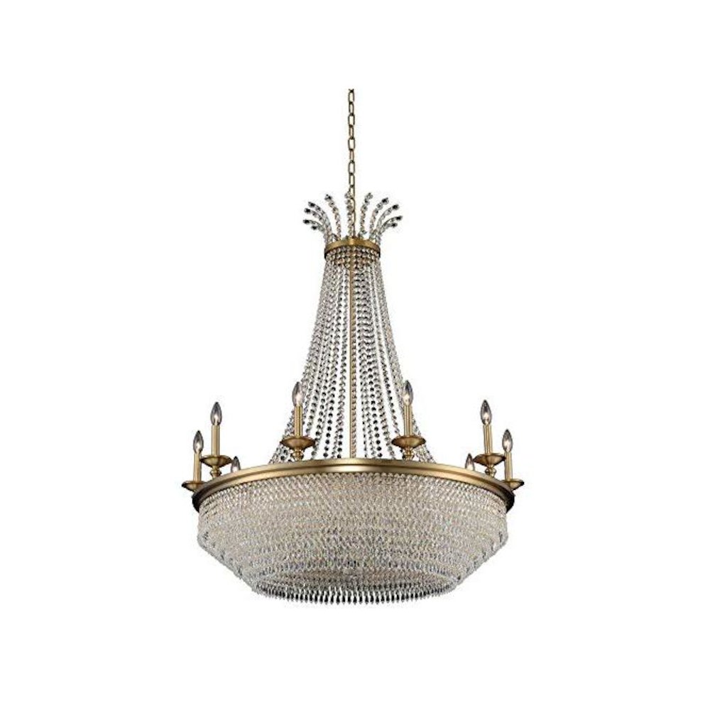 Tavo 10 Light Chandelier. Picture 1