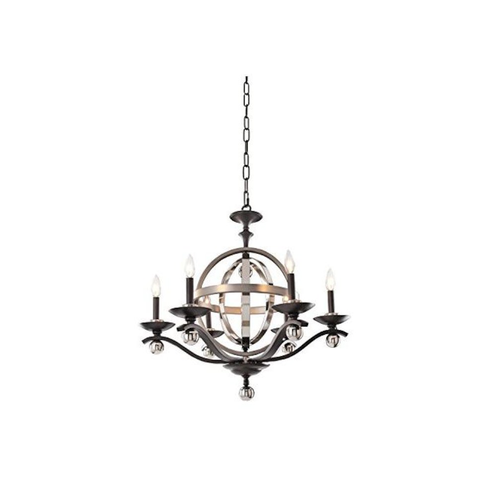 Rothwell (6+1) Light 2 Tier Chandelier. Picture 1