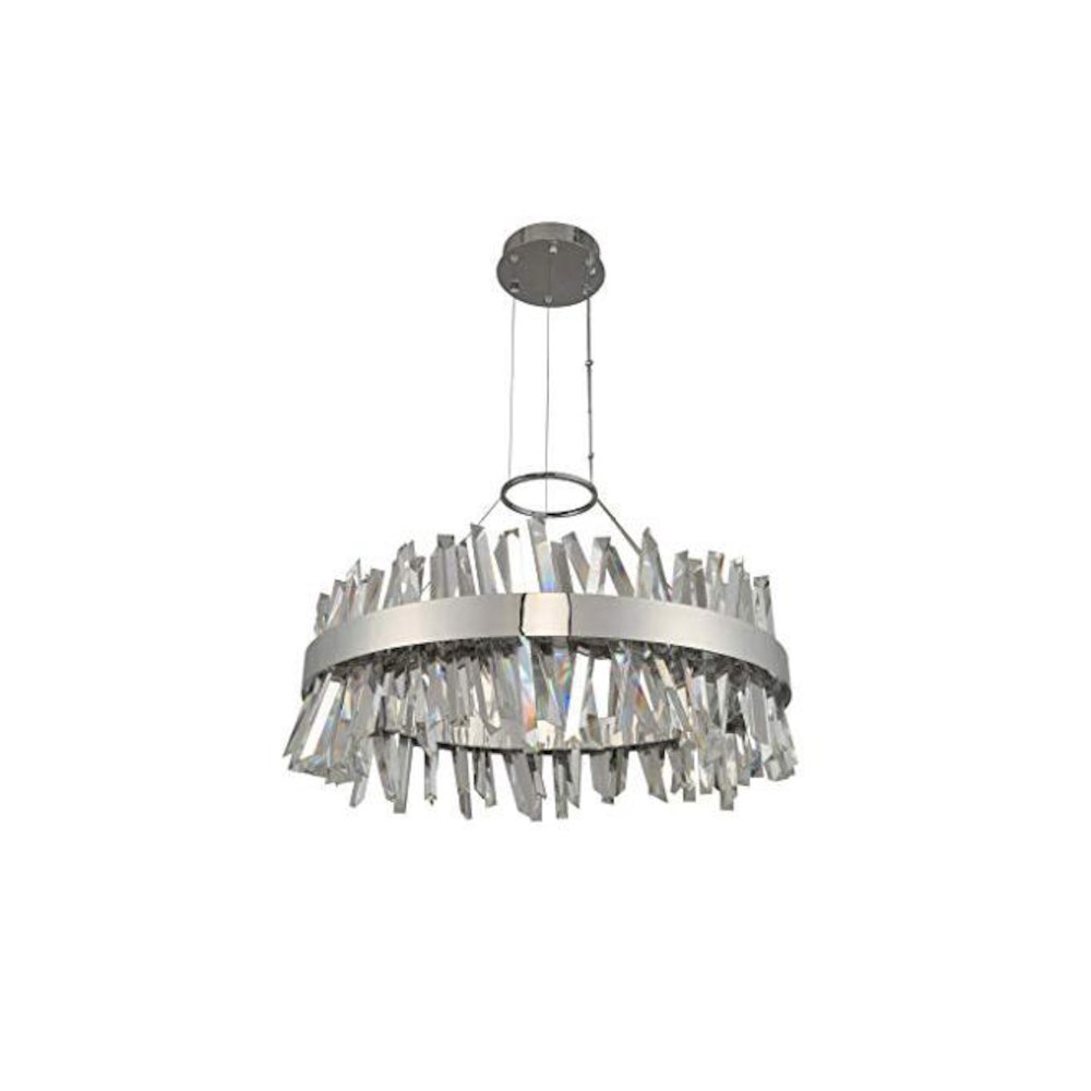 Glacier 32 Inch Round LED Pendant. Picture 1